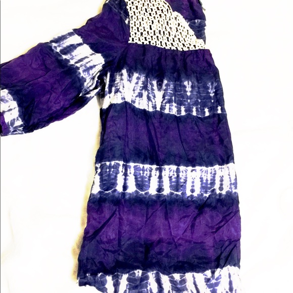 Calypso St.Barth ๐ฏ%SILK Crochet Lovely Tunic Top - Picture 6 of 13